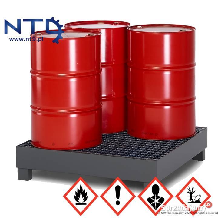 Wanna wychwytowa ociekowa czterech beczek 200l l śląskie Bielsko-Biała