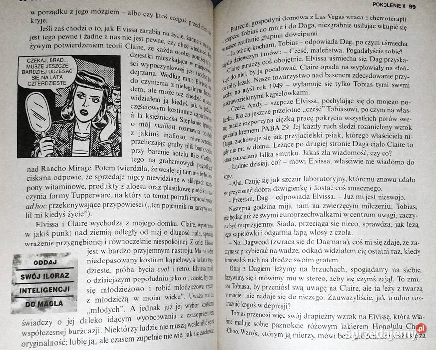 Pokolenie X Coupland Douglas Chełm