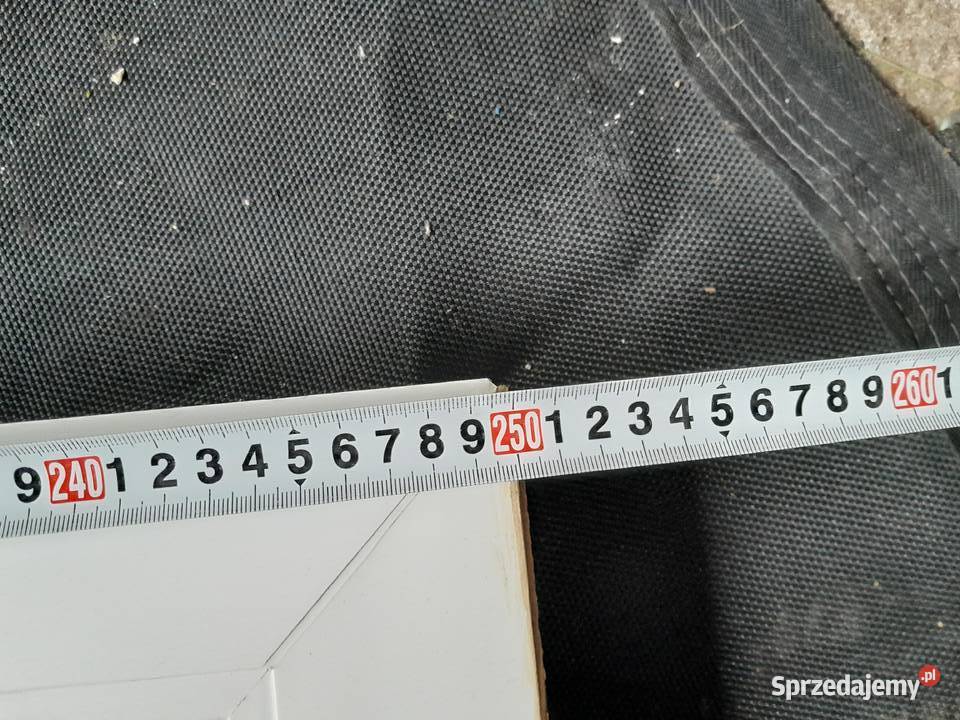 Drzwi PCV 112x250 Przeszklone koloru białego 112cm Poznań