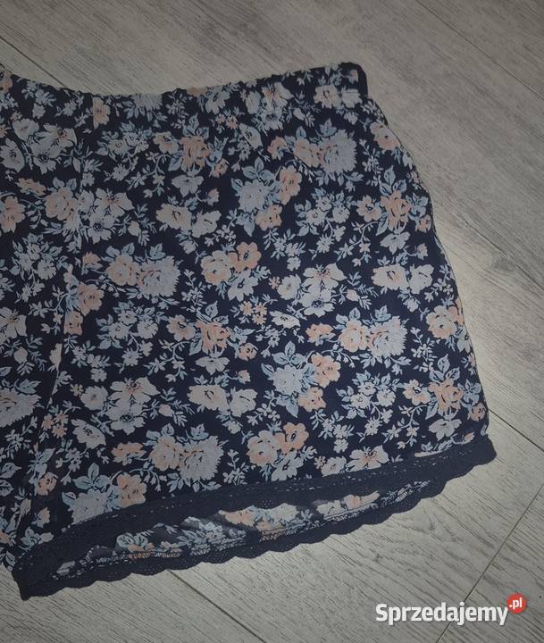 Spodenki szorty damskie kwiaty 36S Łódź