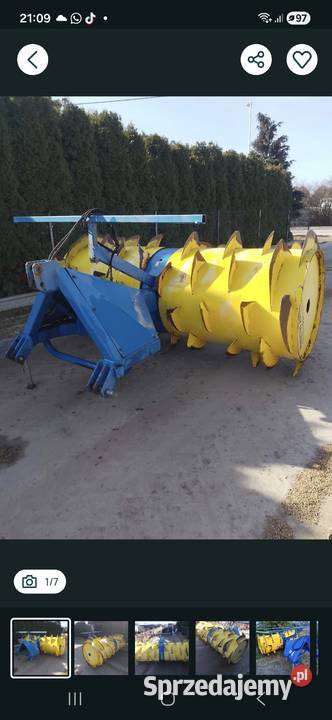 Równarka do pryzmy Hodowla i gospodarstwo Mońki