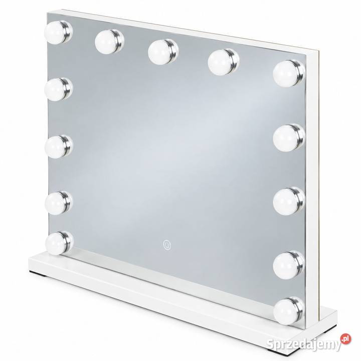 Lustro do makijażu LED ModernHome 50x40 13 Toaletki