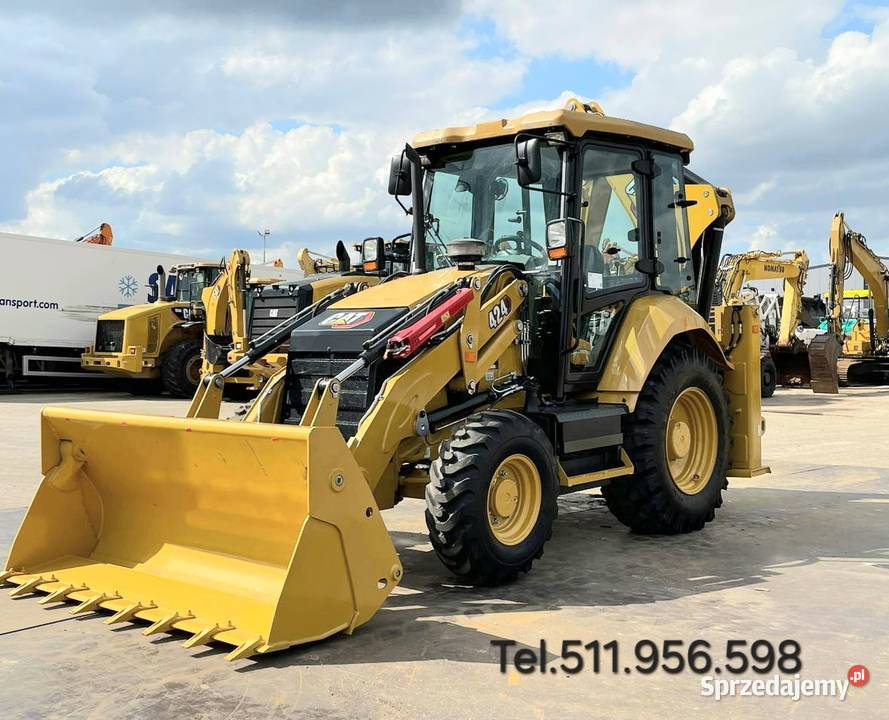 Koparko ladowarka Caterpillar 424 Warszawa