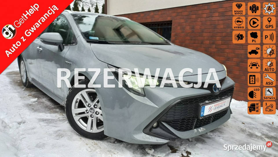 Toyota Corolla Rezerwacja Comfort eCVT 18 Gdańsk sprzedam