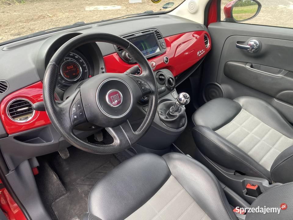 Fiat 500 2008R 12B ŚLICZNY StanSUPER BogataOpcja Zamość sprzedam