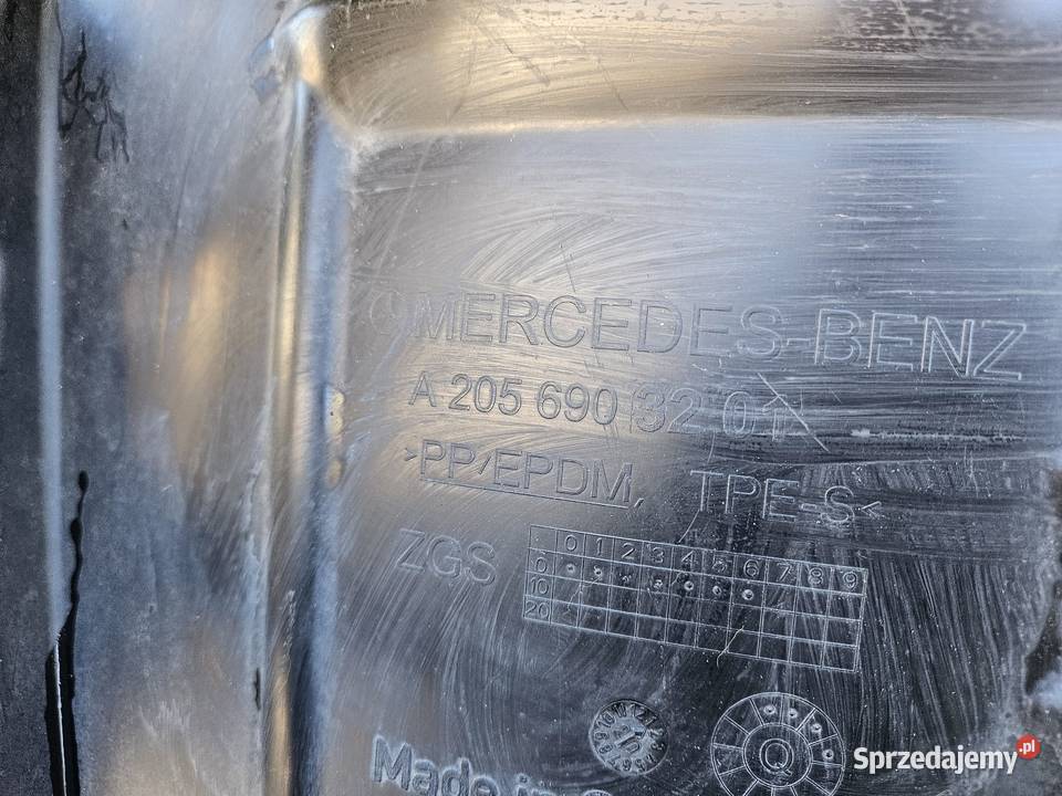 MERCEDES W205 NADKOLE PRAWY PRZÓD PRAWE PRZEDNIE Międzychód