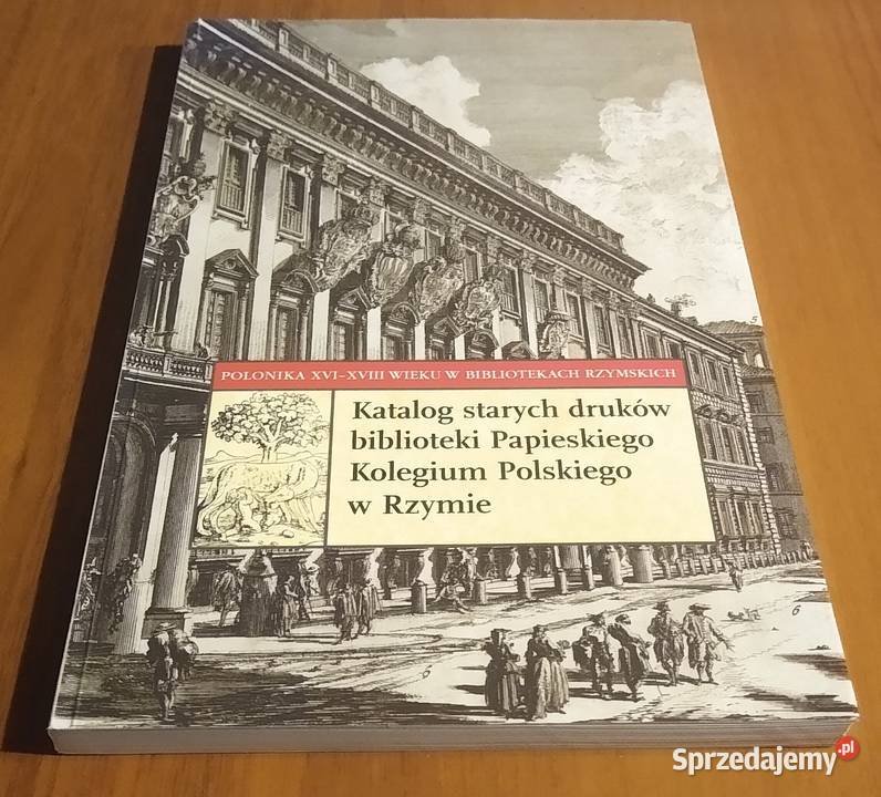 Katalog starych druków biblioteki Papieskiego