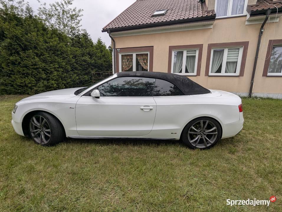 Audi A 5 cabrio SLine doinwestowana manualna Szczytno