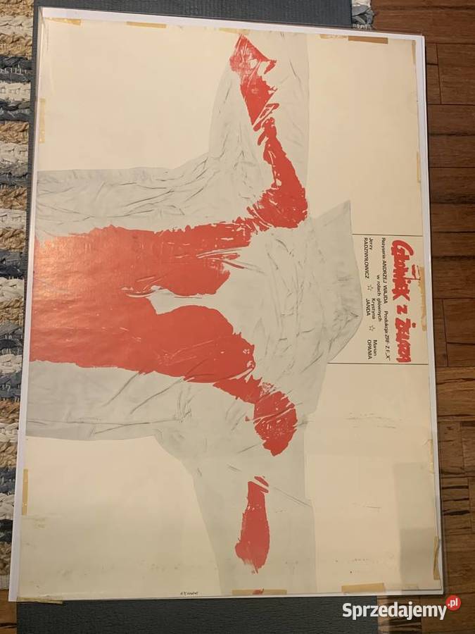 Człowiek z żelaza 2 oryginalne plakaty Warszawa