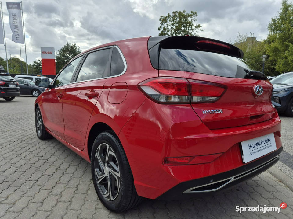 Hyundai i30 15 TGDI 7DCT 48V 160 WersjaSmart elektryczne lusterka Łódź