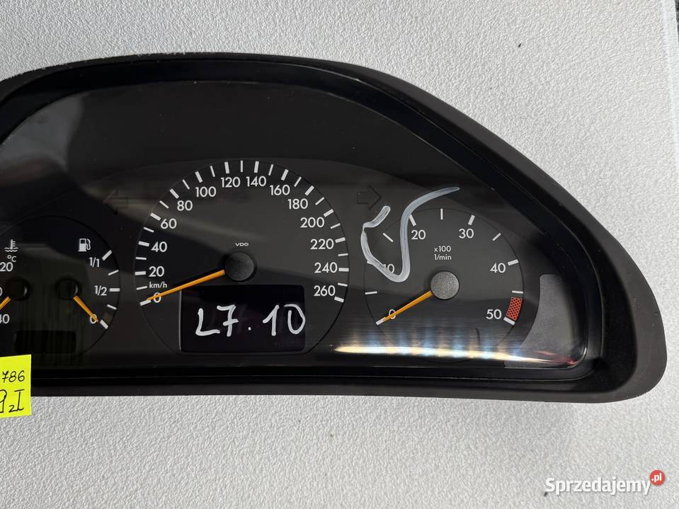 LICZNIK ZEGARY MERSEDES BENZ E W210 22L CDI Warszawa