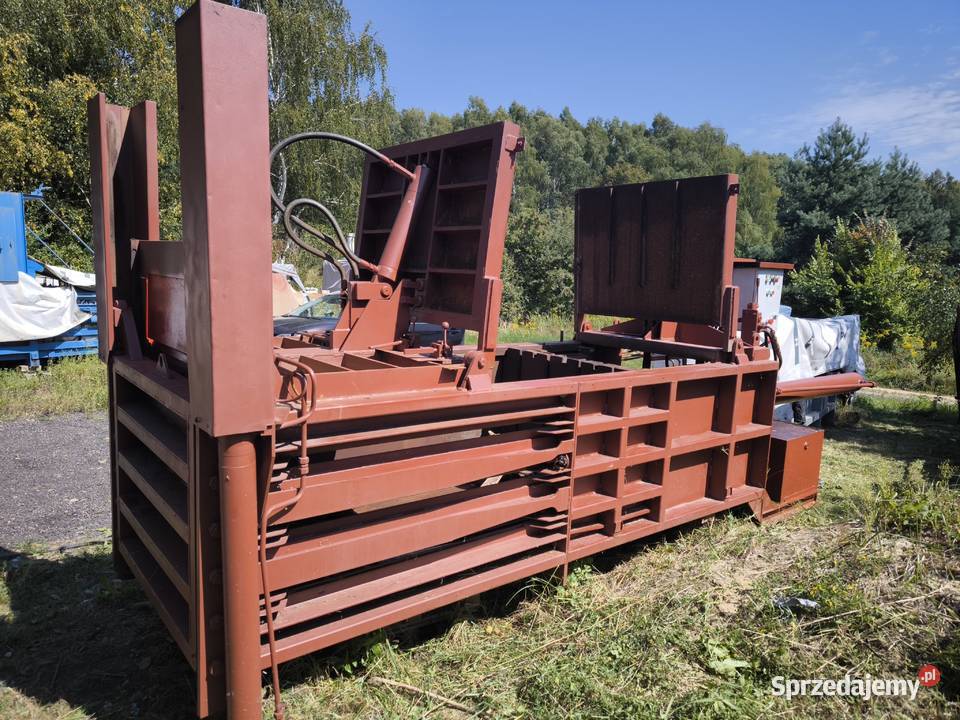 Prasa BOOA belownica do makulatury folii Trzebinia