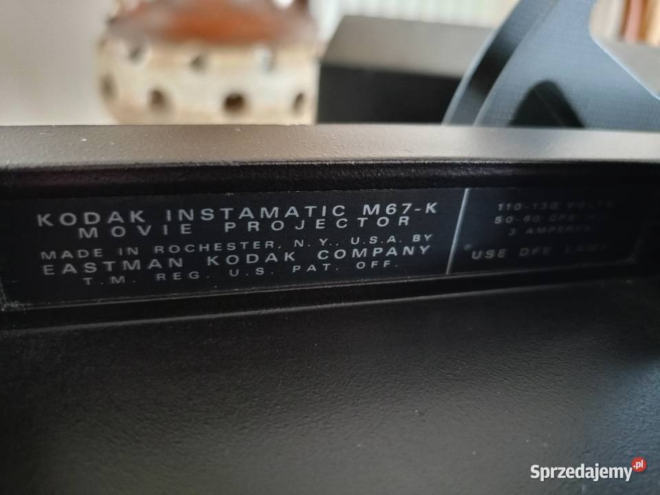Zabytkowy Projektor Filmowy Kodak 8mm i Super 8 Drawski Młyn sprzedam