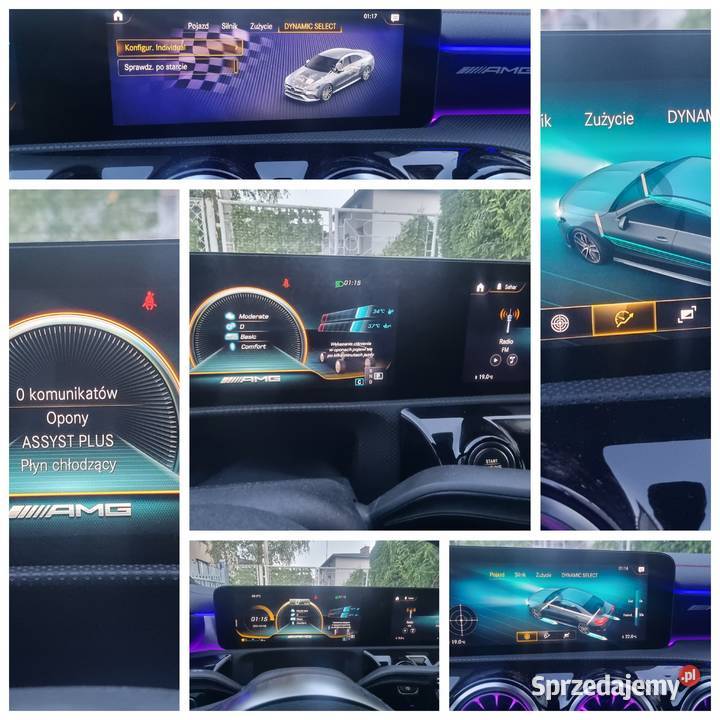 MercedesBenz CLA 35 AMG Panorama Distronic HEAD Skępe sprzedam