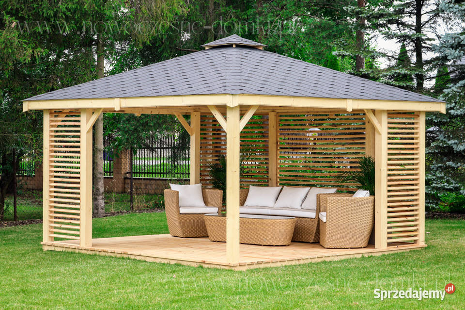 Altana ogrodowa Torino 1 wym 3x3m Producent Zielona Góra