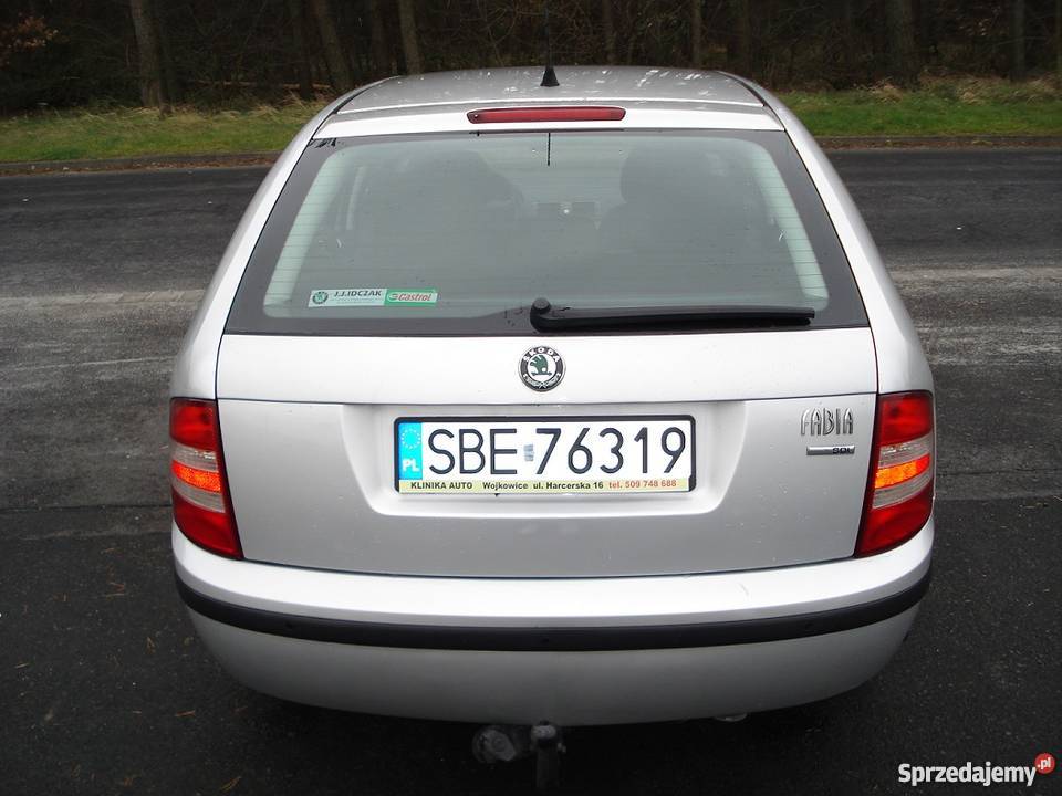Skoda Fabia Kombi Lift 19 SDI elektrykazadbana światła przeciwmgielne dolnośląskie Wrocław