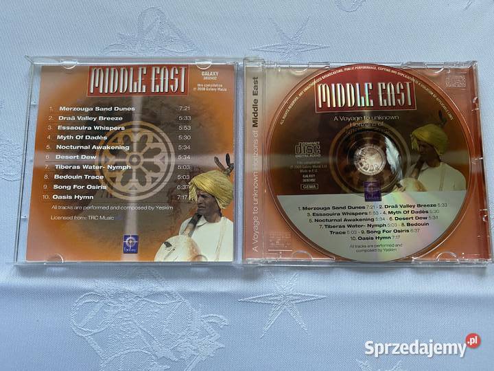 MIDDLE EAST muzyka relaksacyjna na plycie CD Lublin