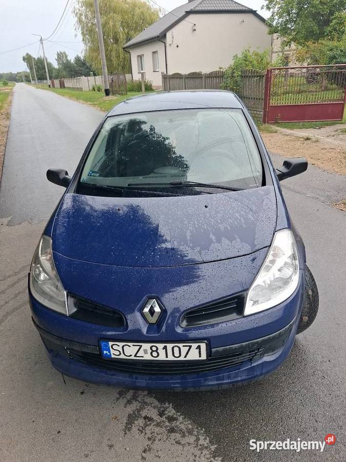 Renault clio 3 15 diesel klima Wspomaganie manualna łódzkie Sekursko