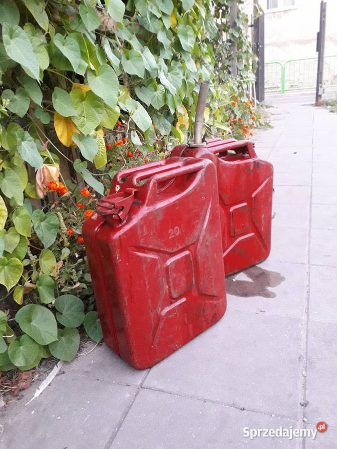 KARNISTER STALOWY 20L JEEP Kennedy Kanistry, lejki i pompki Warszawa
