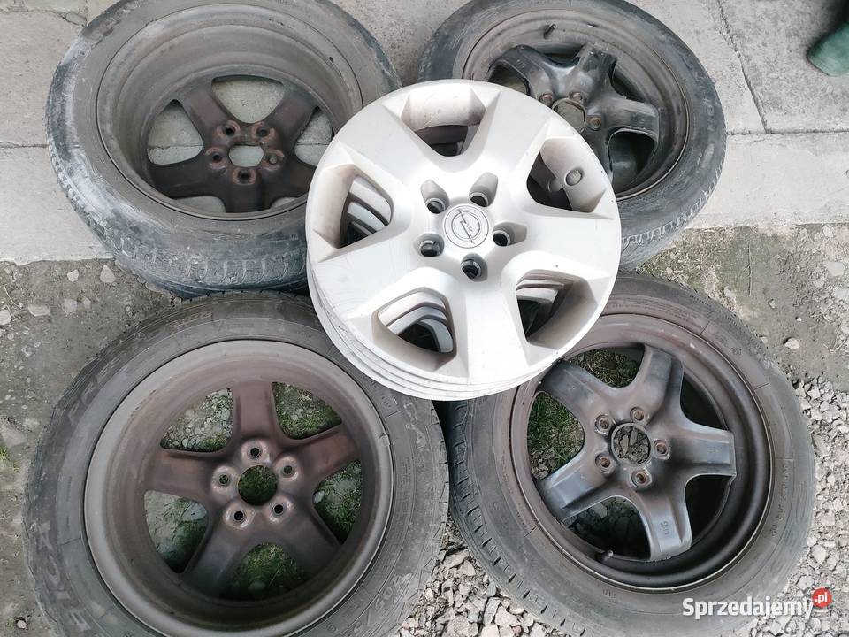 koła Opel 16 5x110 opony lato 20555 małopolskie