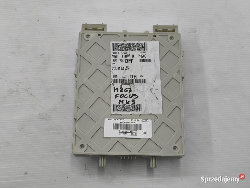 MODUŁ STEROWNIK BSI FORD FOCUS MK3 LIFT Komputery