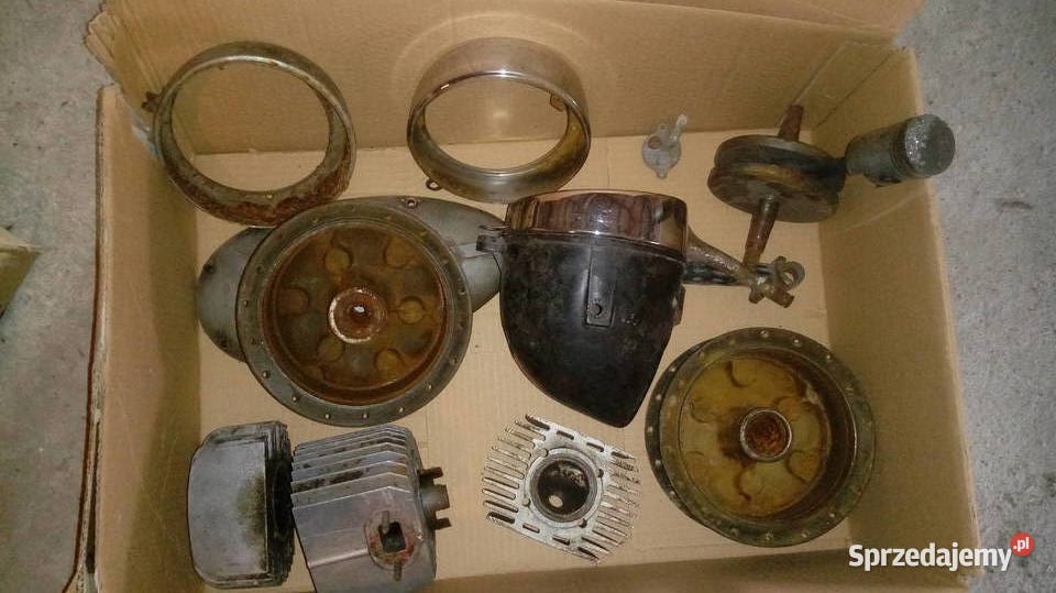 Jawa mustang piasty lampa pokrywa wał kopniak Łódź