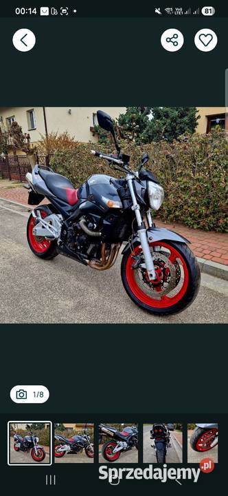 Suzuki GSR600Niski przebiegA2 Malanów