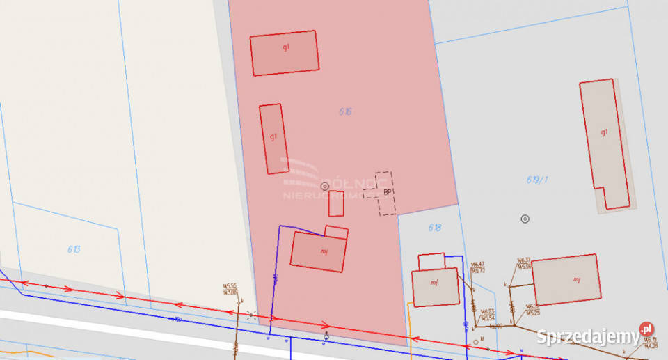 Dom z działka z potencjałem w Dobryniu Dużym asfalt Dobryń Duży sprzedam