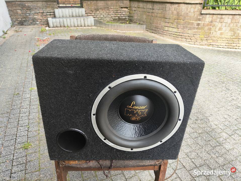 Skrzynia bassowa basowa tuba subwoofer Lanzar 12 Niegowonice