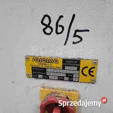 Oklepywarka pięty Sarema ESACB branża obuwnicza Produkcja Praszczyki sprzedam