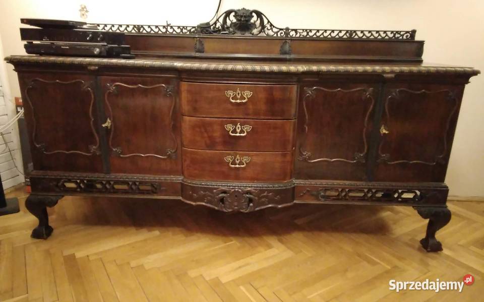 Kredenskomoda przedwojenna 225cm łódzkie Łódź
