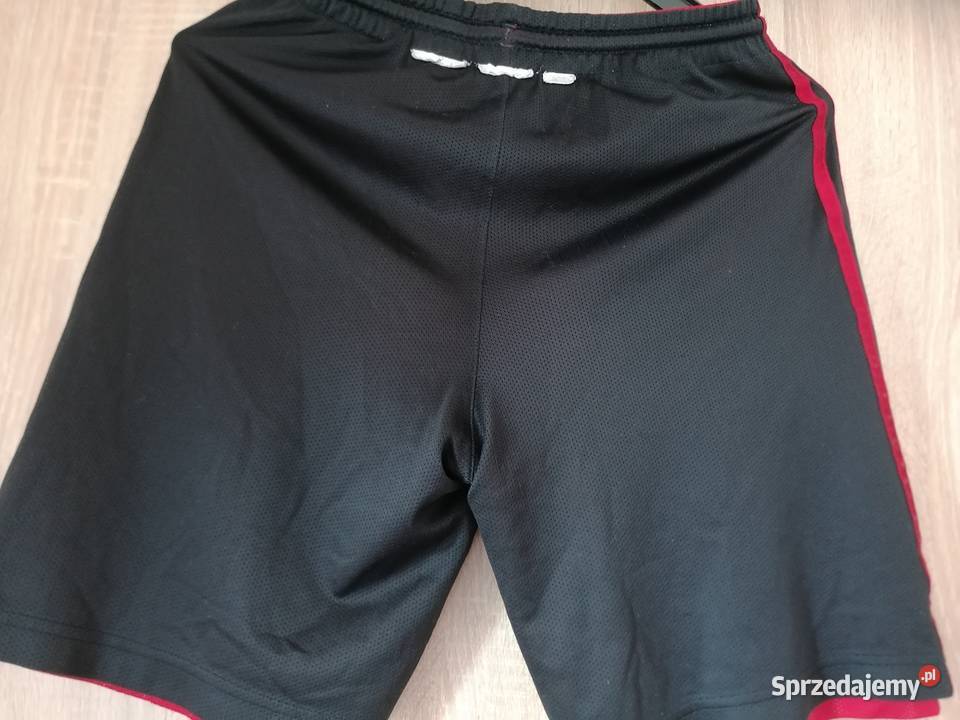 Spodenki krótkie Adidas czerwono czarneRozmiar Łódź
