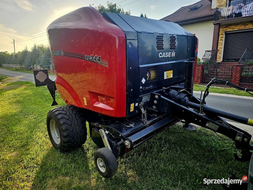 Prasa Case Rb344 RC 2022r rotor noże 100 sprawna Owijanie siatką łódzkie Głowno sprzedam