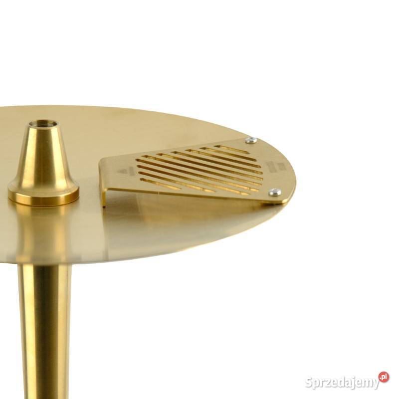 Oduman Cosmo Hookah Gold Body Black Glass Fajka