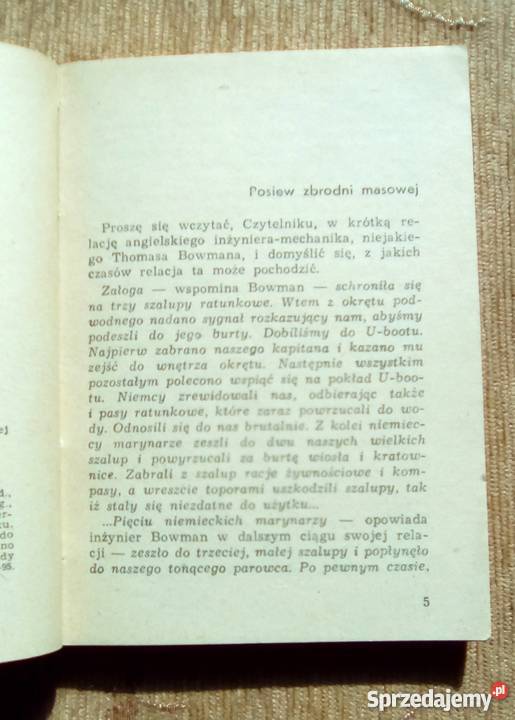 KORSARZE WILHELMA II Stanisław STRUMPH thrillery, sensacyjne Parczew