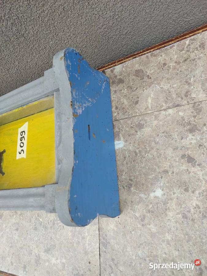 S099 Skrzynia obudowa starego zegara szafka Tczew