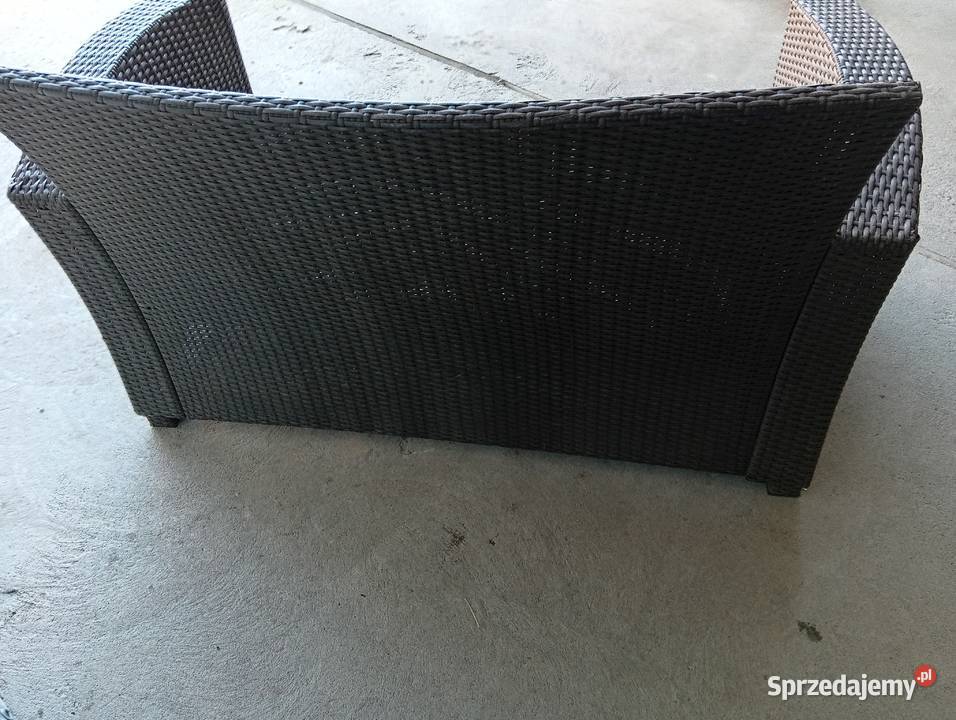sofa rattan dwuosobowa 421 Sofy i kanapy kujawsko-pomorskie Byczyna sprzedam