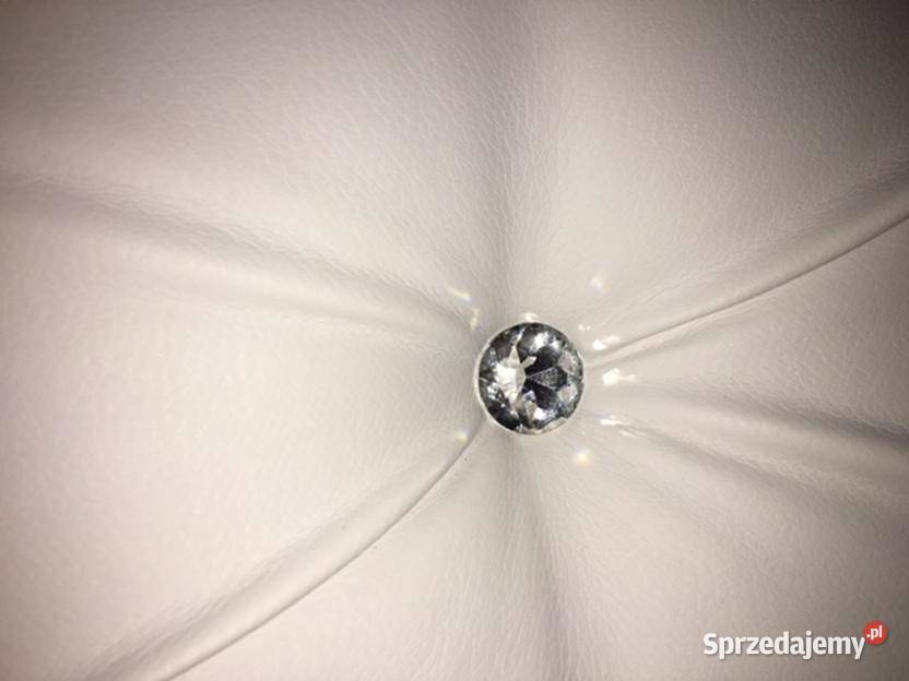 łóżko uszak 160x200 glamour wysokie stelaż Łóżka, wersalki i sofy