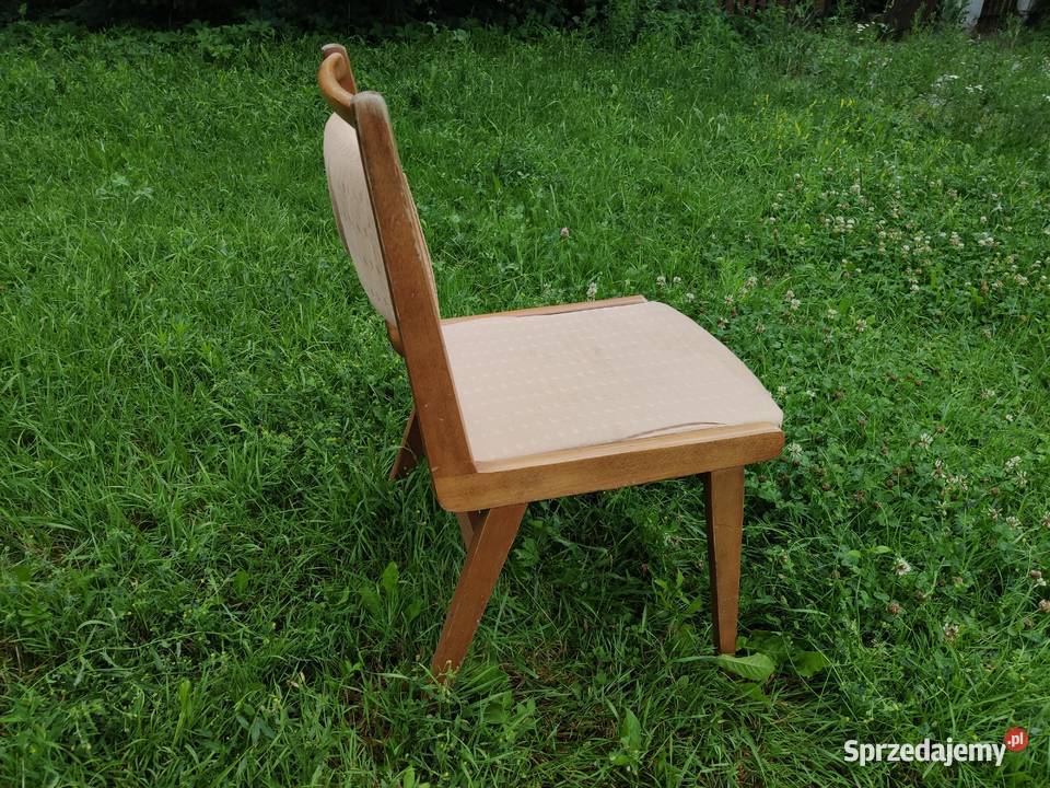 Stare krzesła JAR Jasienica PRL vintage Kraków 2