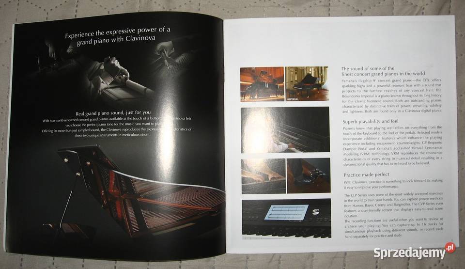Yamaha Clavinova Digital Piano CLP CVP Series Kultura i Rozrywka sprzedam