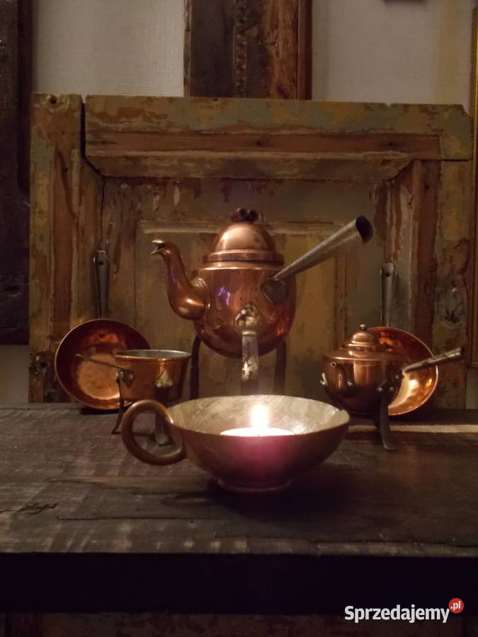 Stary Zestaw MiniaturMiedźRęczne Wykonanie6 zachodniopomorskie Szczecin