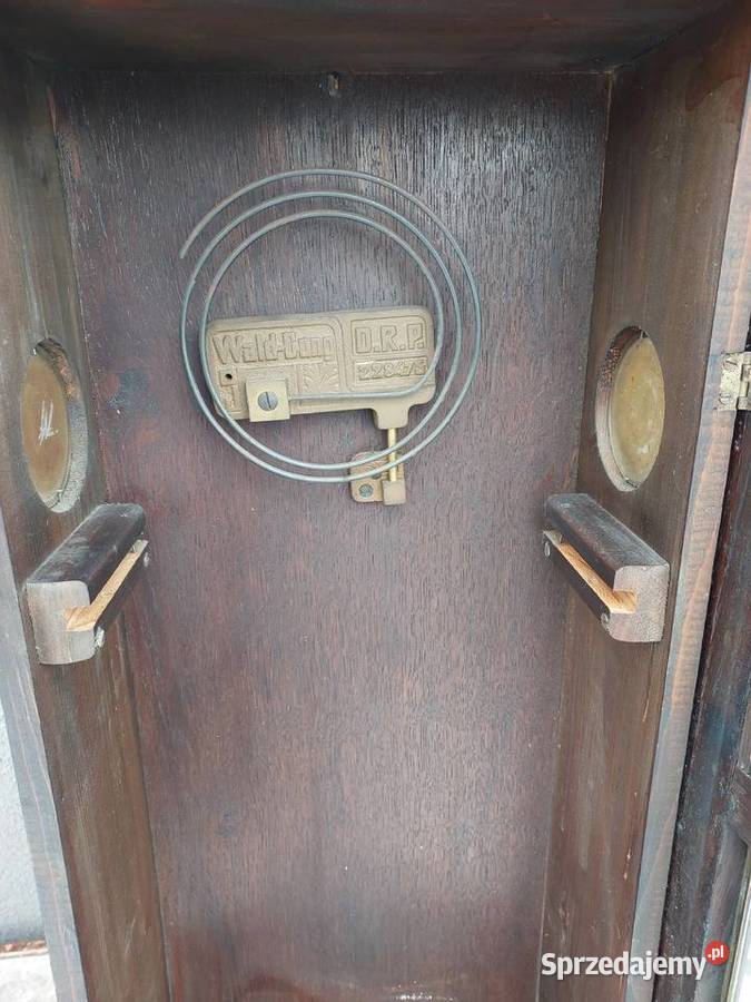 Stary zegar ścienny Junghans przedwojenny Antyki Tczew