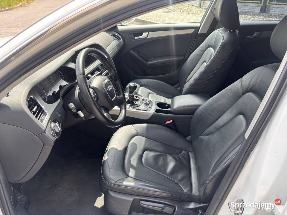 Audi A4B8 20 Diesel Skóra Zamiana Rok produkcji 2009 Zamość