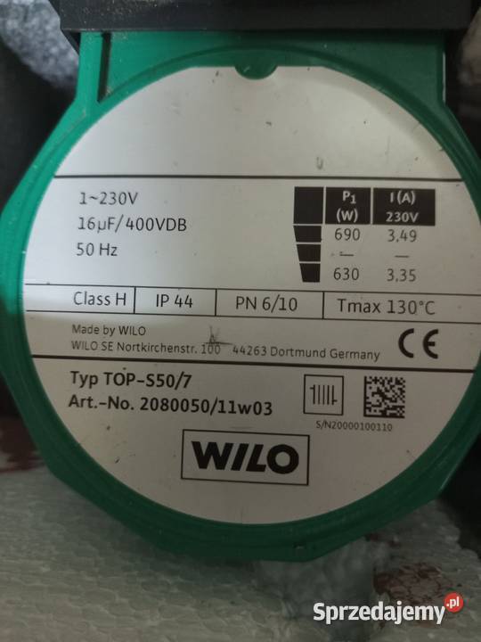 Pompa Obiegowa VILO TOP S 507 Lublin