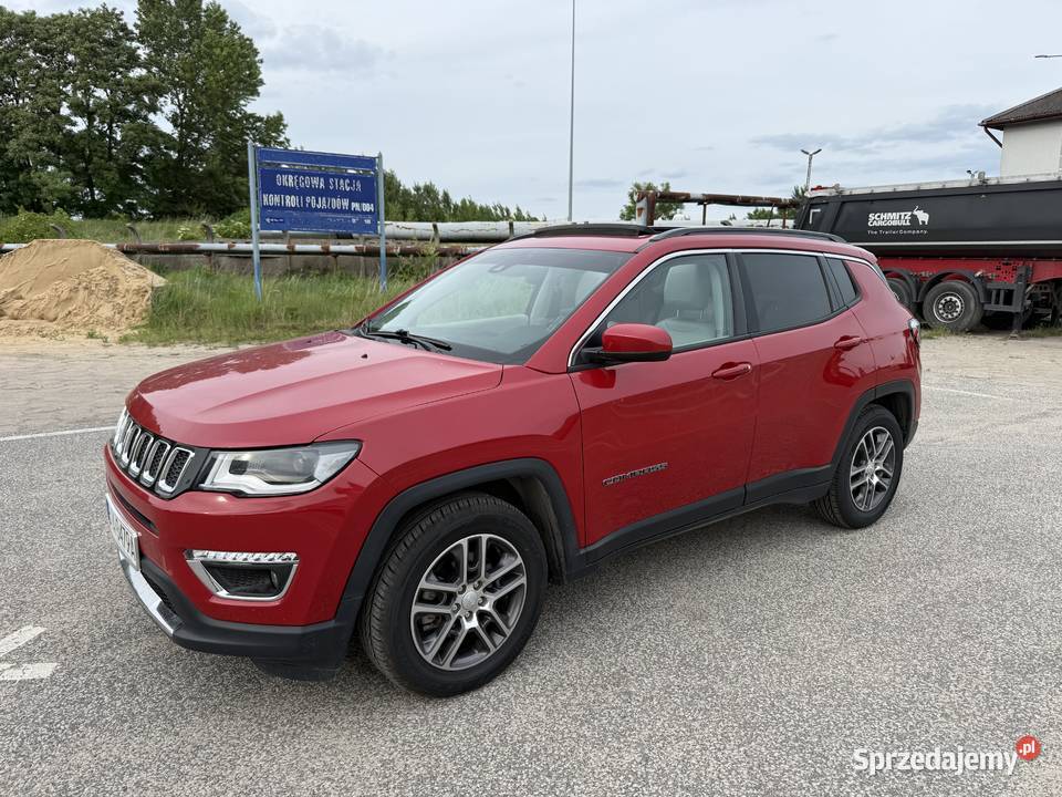 Jeep Compas 24 BENZYNA Automat Nawigacja Kamera ogranicznik prędkości Konin