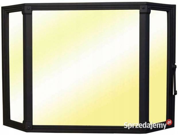 Przeróbka drzwiczek do kominka szkło gięte