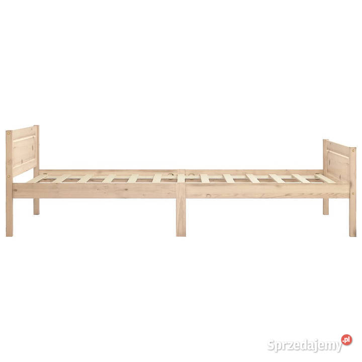 Rama łóżka z litego drewna sosnowego 90 x 200 mazowieckie Warszawa sprzedam