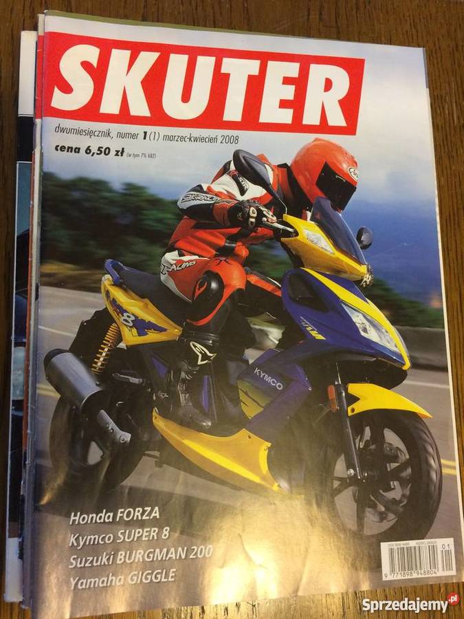 Pisma motoryzacyjne 4 skuter driver i inne Antykwariat Zielonka