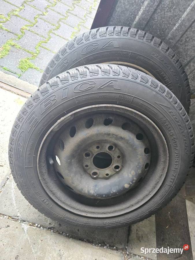 Koła zimowe stalowe 4x98 Opony 145x70R13 Łódź