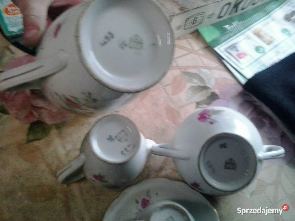 Porcelana ćmielów serwis do kawy Tarnobrzeg